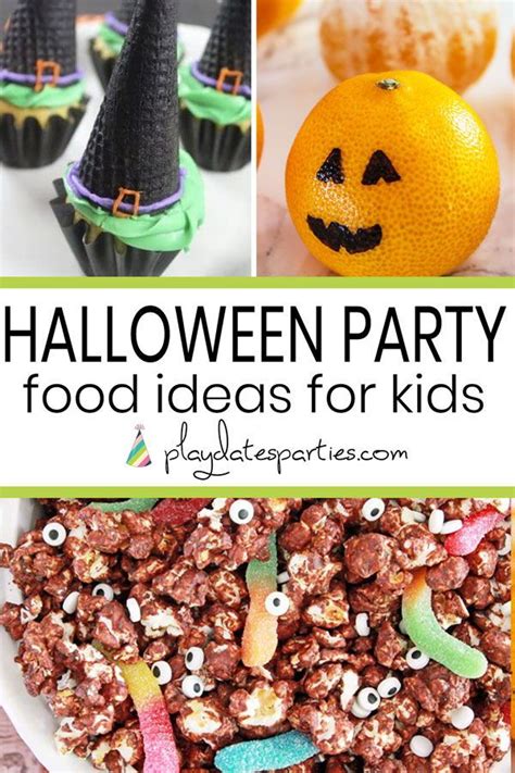 13 Easy Halloween Party Food Ideas For Kids Halloween Food For Party