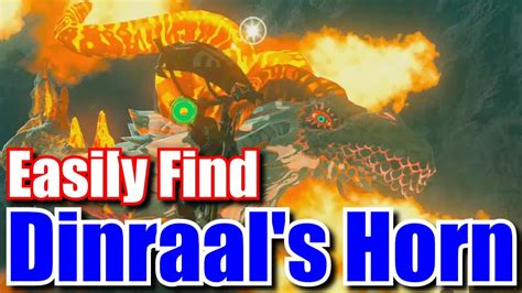 Maybe you would like to learn more about one of these? How To Get Shard of Dinraal's Horn - Fire Dragon - Zelda Breath of the Wild - YouTube