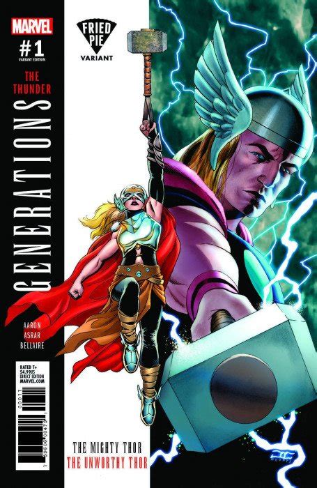 Generations The Unworthy Thor And The Mighty Thor 1 Marvel Comics