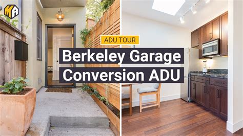 450 Sq Ft Berkeley Garage Conversion Adu Maxable Adu Home Tour Youtube