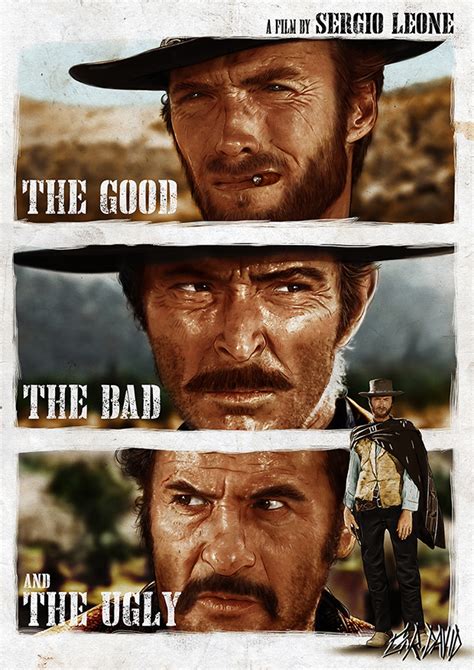 The Good The Bad And The Ugly Gr David Posterspy