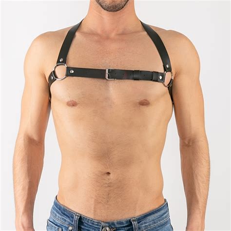 Mens Body Chest Harness Bondage Costumes Check Out Todays Deals Now Temu