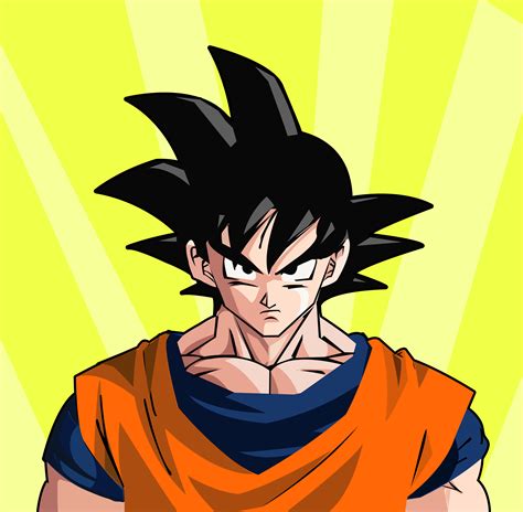 The Best Free Goku Vector Images Download From 56 Free Vectors Of Goku