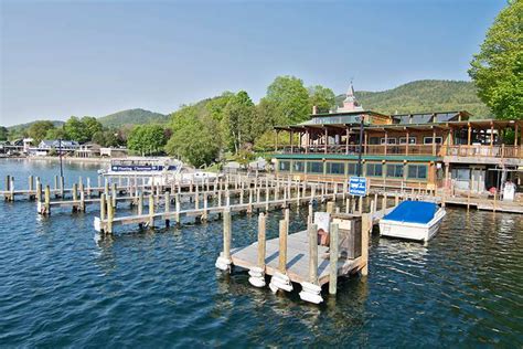 The Boardwalk Restaurant And Marina Lakefront Dining On Lake George