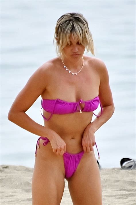 Ashley Roberts Shows Off Her Bikini Body During A Beach Day In Marbella