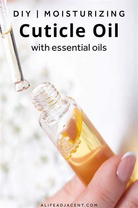 Diy Cuticle Oil Recipe To Nourish Dry Nails And Cuticles In 2020