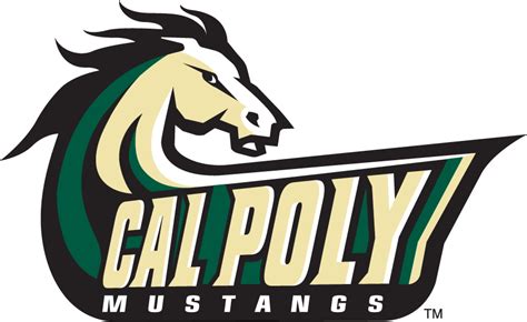 Cal Poly Mustangs Primary Logo Ncaa Division I A C Ncaa A C