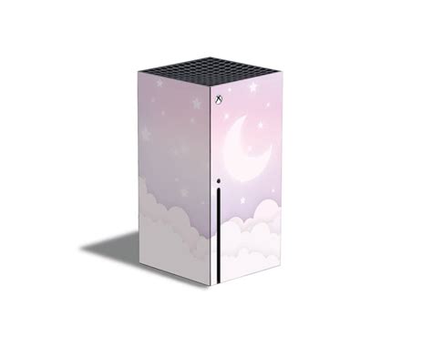 Lavender Lunar Sky Xbox Series X Skin Stickybunny
