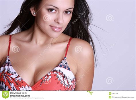 Beautiful Hispanic Woman Stock Image Image Of Adult