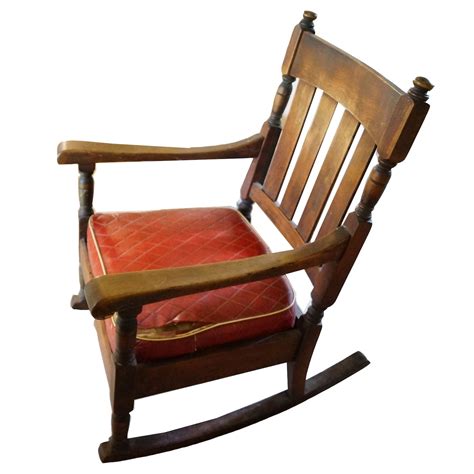 Antique Leather Rocking Chair Antiques Atlas Antique Wrought Iron