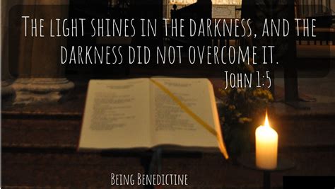 Holy Darkness An Advent Meditation Being Benedictine
