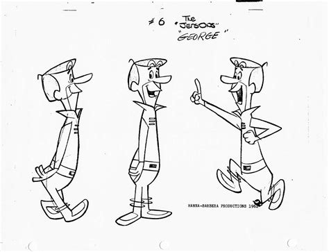The Jetsons Model Sheets Traditional Animation Images And Photos Finder