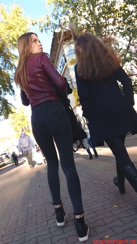 Perfect Booty In Tight Jeans City Creepshot Sexy Candid