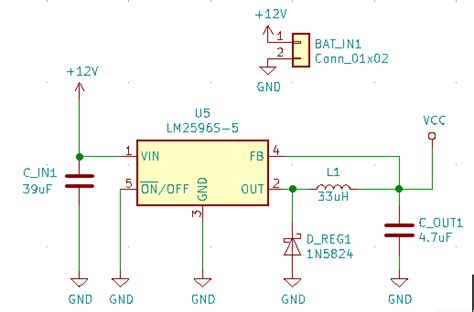 Solved LM2596 Based Buck Design Doesn T Deliver Power And Heats Up