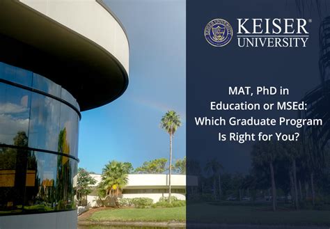 Mat Phdedd Or Msed Which Is For You Keiser University