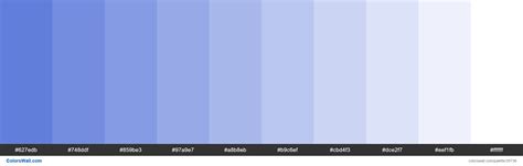 Tints Xkcd Color Cornflower Blue 5170d7 Hex Colors Palette Colorswall