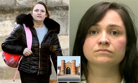 Female Prison Officer 34 Who Sent Sexually Explicit Photos To Two Inmates Is Jailed For 14