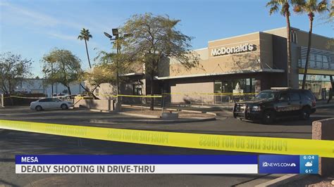Man Dead Following Shooting At A Drive Thru In Mesa