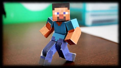Easy Minecraft Papercraft Ultimate Bendable Steve Armor Images And