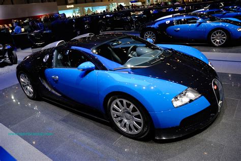 Auto News Bugatti Veyron Blueandblack
