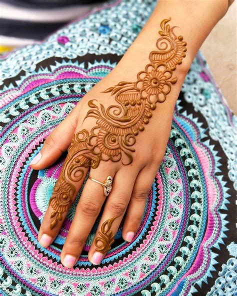 Simple Arabic Mehndi Designs For Left Hand 18 K4 Fashion