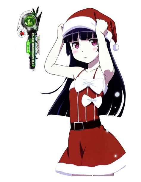 Free Anime Girl Christmas Png Download Free Anime Girl Christmas Png