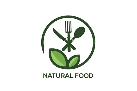 Natural Food Logo Design Template Organic Fresh Emblem Vector Organic