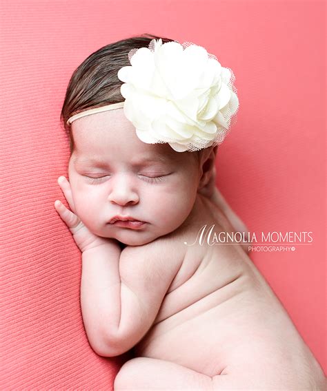 Beautiful Newborn Baby Girl Photo Session Montgomery County