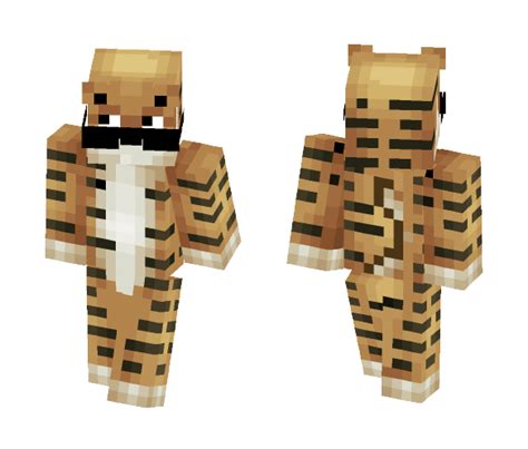 Download Cool Tiger Minecraft Skin For Free Superminecraftskins