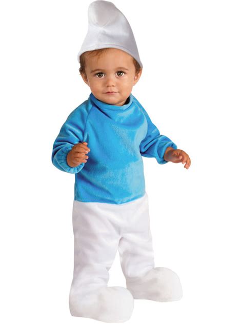 Kids The Smurfs Baby Smurf Pants Trousers Costume