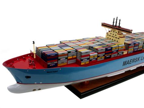 Maersk Container Ship Model
