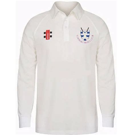 Gray Nicolls Codnor Cricket Club Gn Matrix Cricket Shirt Ls Jnrowzat