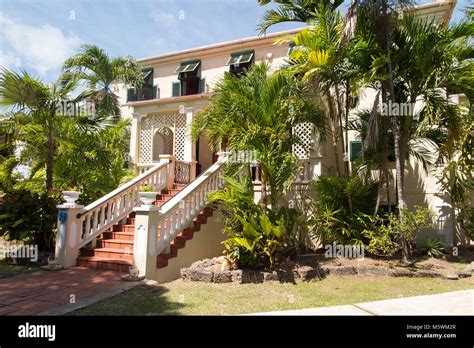 Sunbury Plantation House On Barbados Stock Photo Alamy