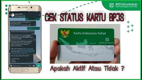 Cara Cek Kartu Bpjs Kesehatan Online Melalui Wa Pandawaapakah Aktif