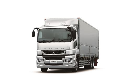 new fuso super great is probably the safest truck in japan