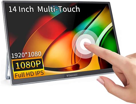 Buy Wimaxit 14inch Portable Touch Screen Monitorextra Monitor For