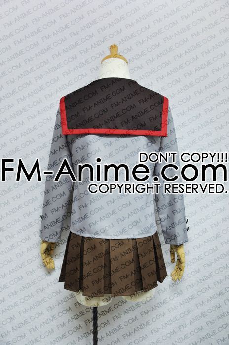 Fm Anime Sailor Moon Rei Hino School Uniform Cosplay Costume