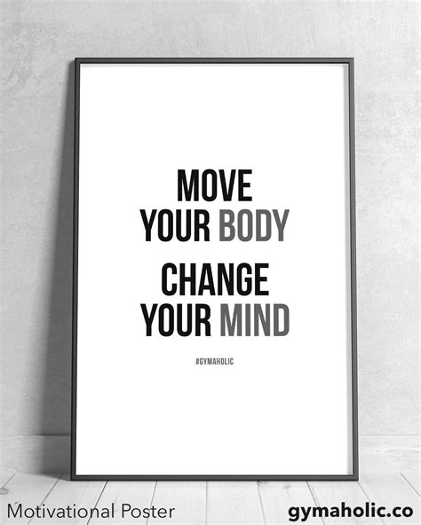 Move Your Body Change Your Mind Gymaholic Fitness App