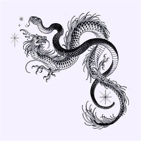 Snake And Dragon Customized Pattern Customized Snake And Dragon