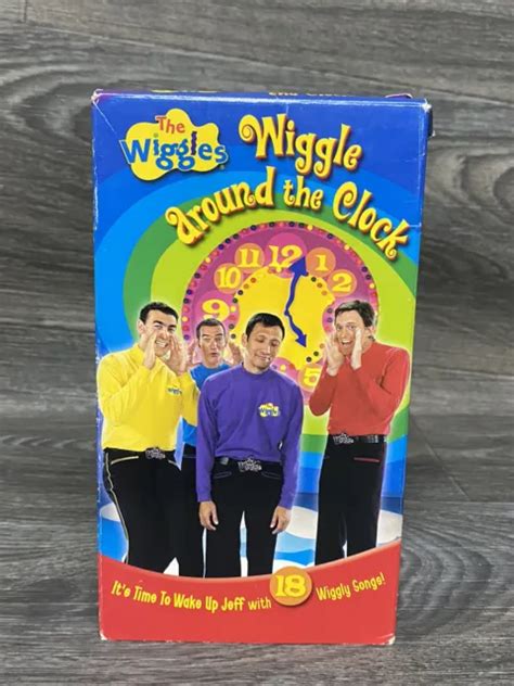 The Wiggles Wiggle Around The Clock Vhs 2006 2994 Picclick