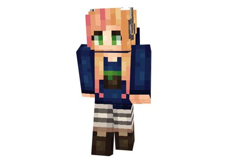 Gamer Girl Skin Minecraft Skins Download Uk