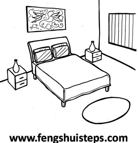 Easy Feng Shui Steps The Master Bedroom Part 1 Bedroom Drawing
