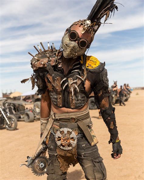 Steampunk Fashion For Men At Burning Man In 2020 Post Apocalyptic