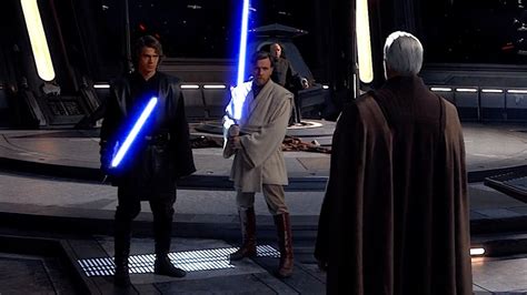 In Star Wars Episode Iii Revenge Of The Sith In The Fight With Count