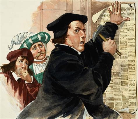 Writing a thesis needs you to conduct appropriate research from books, websites, and other sources in order to submit qualitative work. Martin Luther Painting by Angus McBride