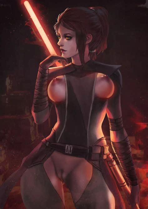 Bastila Shan Is Showing Off Her New Dark Side Outfit Monorirogue