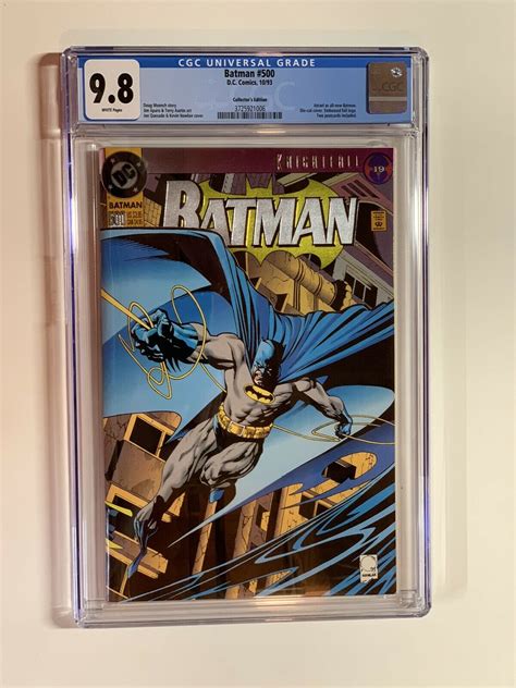 Batman 500 Cgc 98 Wp Collectors Edition 1993 Comic Books Modern