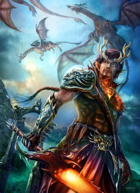 Dragon Warrior By Ninejear On Deviantart