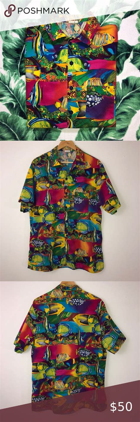 Doc martins were the shoe of choice in the rock and punk scene. Vintage 80s / 90s Hawaiian Button Front T Shirt Vintage ...