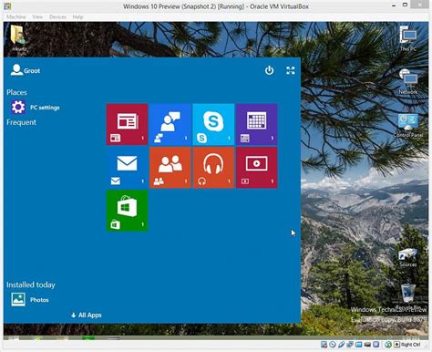 How To Enable An Early Version Of The New Start Screen Windows 10 Forums